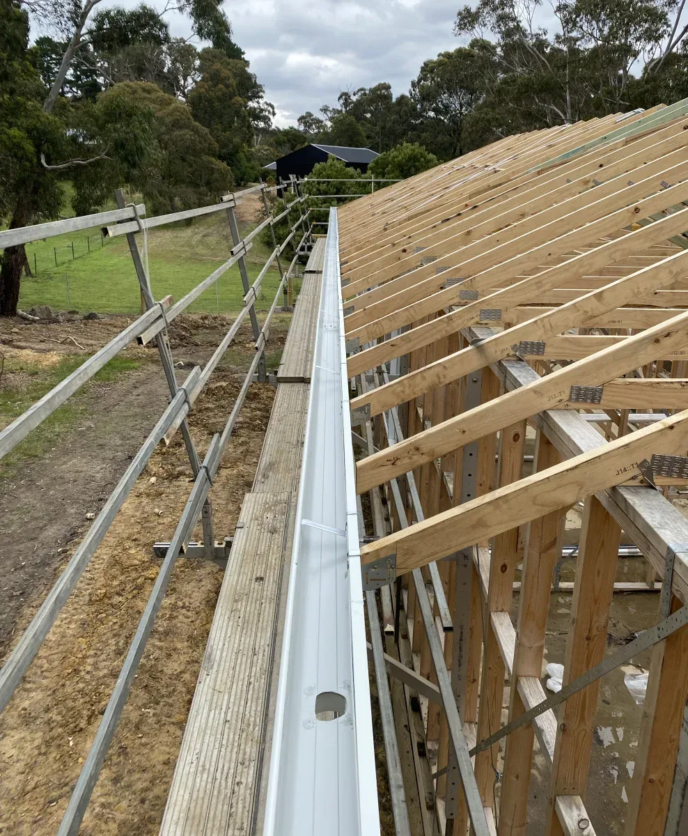 Gutter replacement in Melbourne.